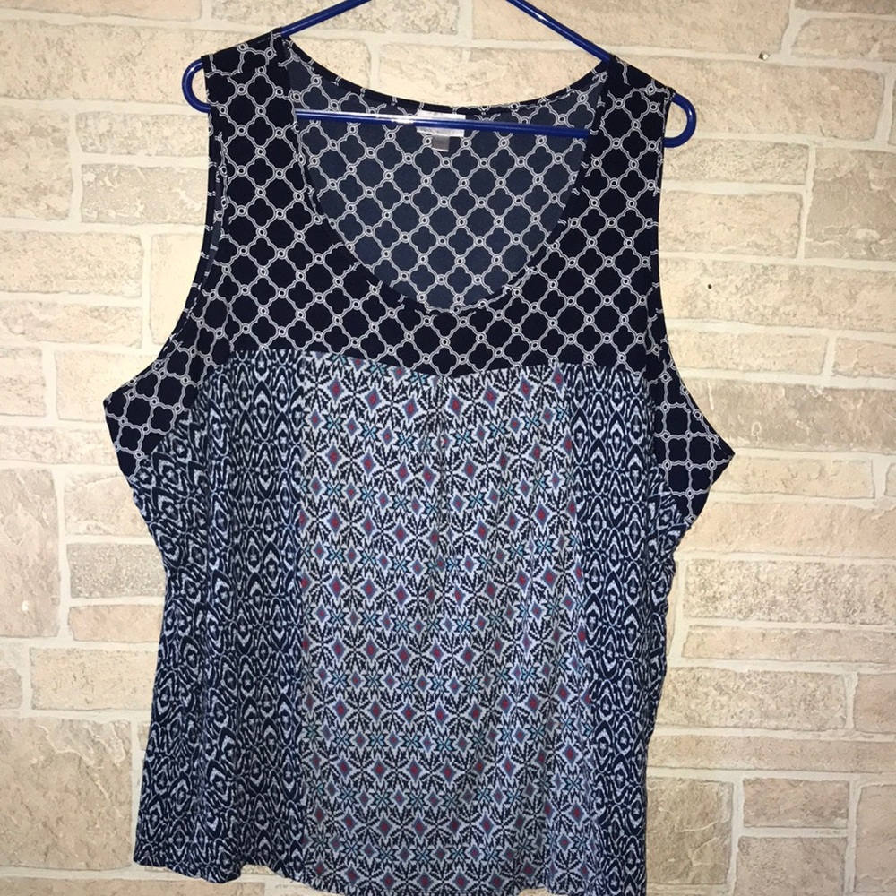 Avenue Sleeveless Top - Picture 1 of 5